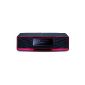 Kenwood K-323-R compact system (USB 2.0) Black / Red (Electronics)
