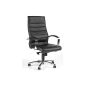 TOPSTAR luxury executive chair leather black (household goods)