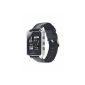 MetaWatch SmartWatch development version (black) for iPhone and Android - for developers (clock)