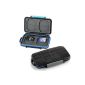 Case Cover Box for Memory Card Waterproof CF 4 or 8 SD 13x8x1.8cm Black (Electronics)