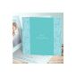 Invitation cards Birthday Card 5 piece de luxe with picture Bright sky blue, envelopes included