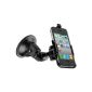 yayago Holder Car Mount Holder 360 degrees for Apple iPhone 4 / 4S / 4G Car Holder Car holder + yayago Car Charger with retractable function for Apple iPhone 4 / 4S / 4G (Electronics)