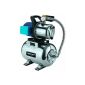 Einhell BG-WW 1355 NN Domestic Waterworks, 1300 W, 5500 l / h flow, 24 l container and pump housing made of stainless steel, pressure gauge (tool)
