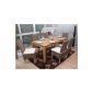 6x dining chair wicker chair M44