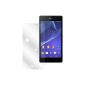 Ecultor Sony Xperia Z2 protector (4 pieces - 2 each for the front and rear) including cloth and squeegee -. Clear film as Premium Screen Protector (Electronics)