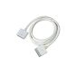 Proxima Direct white Dock Extension Cable for iPhone 4 3GS 3G iPod Touch iPad - Support Audio Video Signal, Sync Charger - with 17-Core not the slim 4-core version (electronics)