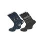 2 pair of women's thermal socks with different motives Norwegians - extra thick quality cotton (Misc.)