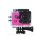 BOOM YOURS Action Sports Camera Cam Camera Waterproof Full HD 1080p Video Helmet Camera (Electronics)