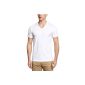 ESPRIT Men's Slim Fit Basic T-Shirt V-Neck 993EE2K902 (Textiles)
