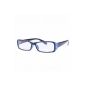 Bezel bezel of computer anti-fatigue anti-radiation glasses PROTECT YOUR EYES computer-BLUE