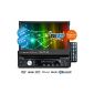 1DIN car radio CREATONE CTN-8422D26 with GPS navigation, Bluetooth, DVD player, touchscreen and USB / SD function (Electronics)