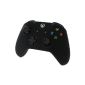 Cover protection Pro Assecure black soft silicone case for Microsoft Xbox Controller One rubber shock absorber with ribbed handle (Electronics)