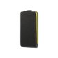 Muvit Slim Case Flap Faux Leather Case for iPhone 5C Black (Accessory)