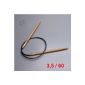 Lana Grossa Circular Knitting Needle Bamboo 60cm / 3.5mm - ACTION -
