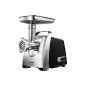 Bosch MFW68660 mincer ProPower 800 W, 2200 W blocking Power, Size 8, quantity processing up to 4.3 kg / min, black (household goods)