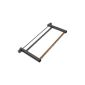 MFH Dismountable Outdoorsäge / Spannsäge with wood saw, metal, black anodized (Misc.)