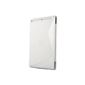 iProtect TPU Gel Cover Apple iPad Air Case S-Line White (Electronics)