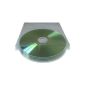 MHP® 100 x Pouch Transparent Claire CD and DVD PVC reinforced with Micron Rabat 120 125 x 125 mm (Electronics)