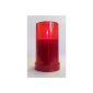 Battery operated nonstop LED grave light - memorial light with removable weatherproof approximately 12 x 7.5 cm