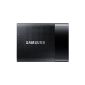 Samsung Memory 1TB USB 3.0 Portable External Portable SSD Solid State Drive - Black (Accessories)