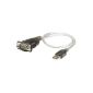 Manhattan USB - RS232 (serial) converter Converter USB Serial USB - A / connector - DB9 / plug 12:45 m (Personal Computers)
