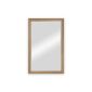 Wall mirror with wooden frame (household goods)