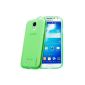 Juppa® Samsung Galaxy S4 GT-i9500 TPU Silicone Case Cover Protective Case with LCD Screen Protector - Green (Please note this product is not for Samsung S4 mini) (Electronics)