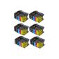 30x 12: 666 Printer cartridge replace Brother LC1240 LC1280 LC1220.
