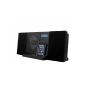 Vertical Dual 150i - Stereo with docking station for iPhone / iPod - Mini stereo with CD player (USB, SD, MP3) Black (Electronics)