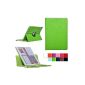 COOVY® 360 ° rotation COVER for Samsung Galaxy Note PRO 12.2 SM-P900-P901 SM SM-P905 SMART COVER LEATHER CASE CASE PROTECTION (Green) (Electronics)