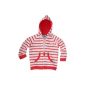 Petit Bateau - Sweat-shirt - Striped - Hooded - Long sleeve - Baby boy (Clothing)