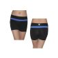 Ladies Collection Balance Athletic Exercising & Yoga Shorts (Textiles)