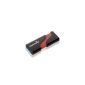 Poppstar 1001844 32GB Memory Stick USB 3.0 Black / Red (Accessories)