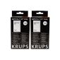 Krups Anticalc Kit * F054 Entkalker, limescale, lime remover, 2-pack (household goods)