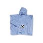Playshoes Cuddly soft terrycloth bathrobe boy Bath Poncho football (Textiles)