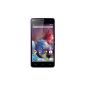 Wiko Highway Smartphone Unlocked 4G (Screen: 5 inch 16 GB Single SIM Android 4.4 KitKat) Purple (Electronics)