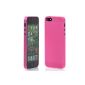 Cover MACOON SecondSkin ultra thin and translucent iPhone 5 5S 5C Rose (Accessory)