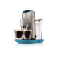 Philips HD7872 / 10 Senseo Twist Kaffeepadmaschine with touch screen Caribbean Blue (Kitchen)