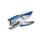 Leitz Plier Stapler for 5548 Staples 24/6, 26/6 - Inox and Blue (Office Supplies)