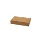 100 Maxibrief boxes 243 x 160 x 48mm - brown (Office supplies & stationery)