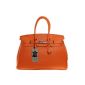The CTM genuine leather handbag Made in Italy Women