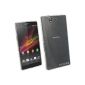 iGadgitz TPU Case Clear Case Brilliant for Sony Xperia Z Android Smartphone + Screen Protector (Wireless Phone Accessory)