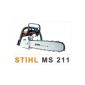 STIHL chain saw / chainsaw MS 211 with 35 cm cutting length + 1.3 mm chain (Misc.)