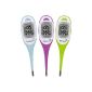 Digital thermometer 2Measure THERMOMETER WITH CASES DIGITAL LCD 3 COLORS 050300