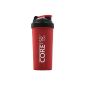 Core 150 Red 1 liter Protein Shaker with 3 storage drawers (Personal Care)