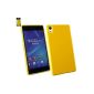 Emartbuy® Sony Xperia Z2 Brilliant Gloss Gel Case Cover Case Cover Yellow (Electronics)