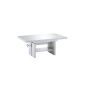 Presto 11716 Mobilia function table Hardi 08110-180 x 65 x 47-66 cm white high gloss (household goods)