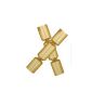Robin Reed Crackers 50 x Gold Christmas Crackers - Catering Pack.  Idea for schools catering and bulk