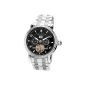 Pierre Lannier - 303B131 - Men's Watch - Automatic Analogue - Black Dial - Silver Bracelet (Watch)