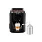 Krups EA8160 Espresso Coffee Machine with Full Auto Cappuccino System, Black (Kitchen)